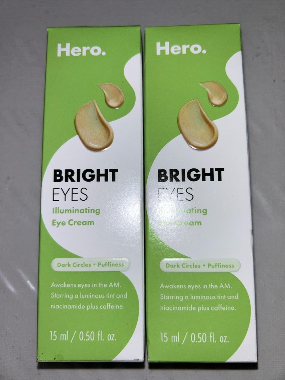 2x Hero Bright Eyes Illuminating Eye Cream